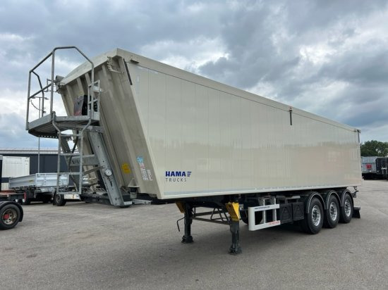 Kempf SKM 39 Alu-Kastenmulde 55m³ Rollplane - Самосвал полуремарке: снимка 1 Kempf SKM 39 Alu-Kastenmulde 55m³ Rollplane - Самосвал полуремарке: снимка 1