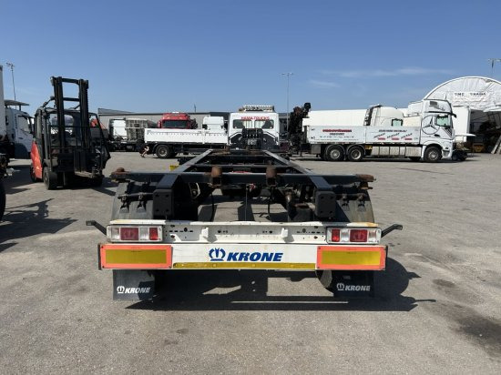 Krone AZ 18, Standard-Lafette BPW-Achsen, - Контейнеровоз/ Сменна каросерия ремарке: снимка 5 Krone AZ 18, Standard-Lafette BPW-Achsen, - Контейнеровоз/ Сменна каросерия ремарке: снимка 5