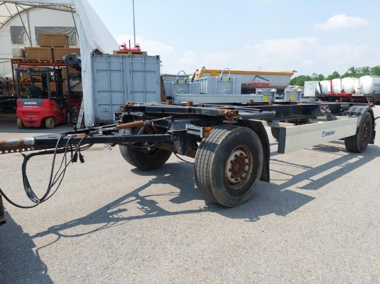 Krone AZ 18, Standard-Lafette Krone-Achsen, - Контейнеровоз/ Сменна каросерия ремарке: снимка 5 Krone AZ 18, Standard-Lafette Krone-Achsen, - Контейнеровоз/ Сменна каросерия ремарке: снимка 5