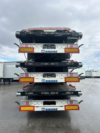Krone Bordwandplanenauflieger , Einsteckrungen, Liftachse, SAF-Achsen, - Брезентово полуремарке: снимка 3 Krone Bordwandplanenauflieger , Einsteckrungen, Liftachse, SAF-Achsen, - Брезентово полуремарке: снимка 3