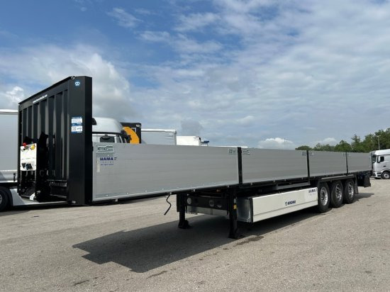 Krone Profi Liner SDP 27 Baustoff Auflieger Neu, 1-A Liftachse, mehrere Einheiten vorhanden - Бордово полуремарке/ Платформа: снимка 1 Krone Profi Liner SDP 27 Baustoff Auflieger Neu, 1-A Liftachse, mehrere Einheiten vorhanden - Бордово полуремарке/ Платформа: снимка 1