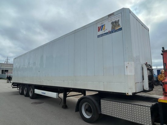 Krone SD-K Kofferauflieger, Liftachse, SAF - Затворена каросерия полуремарке: снимка 2 Krone SD-K Kofferauflieger, Liftachse, SAF - Затворена каросерия полуремарке: снимка 2