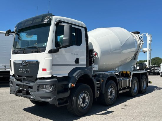 MAN 35.480 8x4, Betonmischer, Schwing Stetter 10 m³, 36 Tonnen - Бетоновоз: снимка 1 MAN 35.480 8x4, Betonmischer, Schwing Stetter 10 m³, 36 Tonnen - Бетоновоз: снимка 1