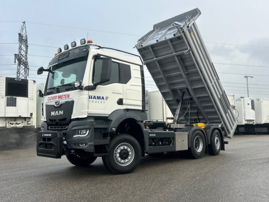 MAN TGS 28.480 6x4x4 , Meiller, Winterdienstausrüstung, Achslift, Lenkachse - Самосвал камион: снимка 1 MAN TGS 28.480 6x4x4 , Meiller, Winterdienstausrüstung, Achslift, Lenkachse - Самосвал камион: снимка 1
