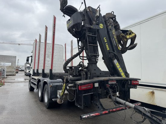 MAN TGS 33.510 BL 6x4, Intarder, Holztransporter, LIV 120Z - Камион за дърва, Камион с кран: снимка 5 MAN TGS 33.510 BL 6x4, Intarder, Holztransporter, LIV 120Z - Камион за дърва, Камион с кран: снимка 5