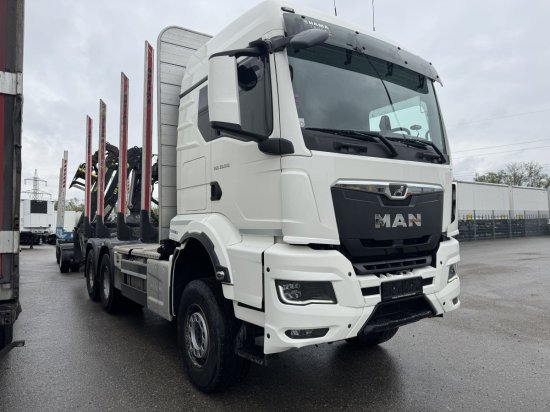 MAN TGS 33.510 BL 6x4, Intarder, Holztransporter, LIV 120Z - Камион за дърва, Камион с кран: снимка 3 MAN TGS 33.510 BL 6x4, Intarder, Holztransporter, LIV 120Z - Камион за дърва, Камион с кран: снимка 3