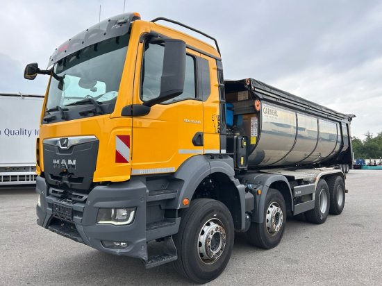 MAN TGS 35.510 8x4 Carnehl Muldenkipper, Thermomulde, Hardox - Самосвал камион: снимка 1 MAN TGS 35.510 8x4 Carnehl Muldenkipper, Thermomulde, Hardox - Самосвал камион: снимка 1