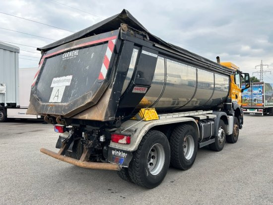 MAN TGS 35.510 8x4 Carnehl Muldenkipper, Thermomulde, Hardox - Самосвал камион: снимка 3 MAN TGS 35.510 8x4 Carnehl Muldenkipper, Thermomulde, Hardox - Самосвал камион: снимка 3