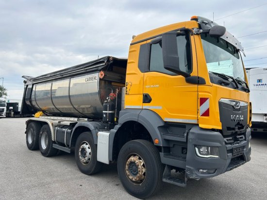 MAN TGS 35.510 8x4 Carnehl Muldenkipper, Thermomulde, Hardox - Самосвал камион: снимка 2 MAN TGS 35.510 8x4 Carnehl Muldenkipper, Thermomulde, Hardox - Самосвал камион: снимка 2