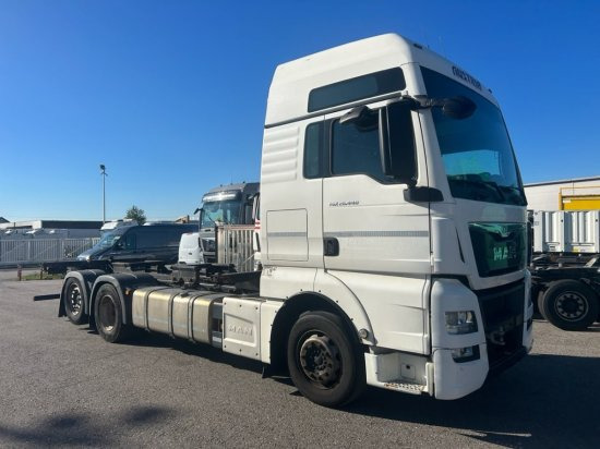 MAN TGX 26.440 BDF, XXL, Retarder, Automatik, E6, Liftachse, Motorschaden, Kurbelwellenschaden - Контейнеровоз/ Сменна каросерия камион: снимка 1 MAN TGX 26.440 BDF, XXL, Retarder, Automatik, E6, Liftachse, Motorschaden, Kurbelwellenschaden - Контейнеровоз/ Сменна каросерия камион: снимка 1