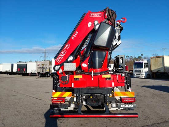 MAN TGX 26.510 LL Pritsche, Fassi F545RA.2.28XE, Containerverschlüsse, - Бордови камион, Камион с кран: снимка 3 MAN TGX 26.510 LL Pritsche, Fassi F545RA.2.28XE, Containerverschlüsse, - Бордови камион, Камион с кран: снимка 3