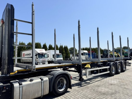 MEGA TIMBER LONG Holzauflieger 6 Rungenpaare - Полуремарке за дърва: снимка 3 MEGA TIMBER LONG Holzauflieger 6 Rungenpaare - Полуремарке за дърва: снимка 3