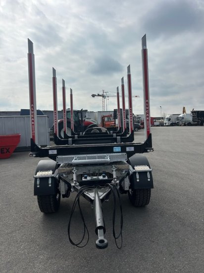 MF-CT, Holzanhänger, 3-Achsen, 4 Rungenpaare, - Ремарке за дърва: снимка 2 MF-CT, Holzanhänger, 3-Achsen, 4 Rungenpaare, - Ремарке за дърва: снимка 2