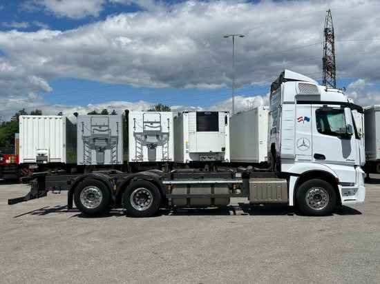 Mercedes-Benz Actros 2545 6x2 BDF E6, Retarder, Alufelgen - Контейнеровоз/ Сменна каросерия камион: снимка 4 Mercedes-Benz Actros 2545 6x2 BDF E6, Retarder, Alufelgen - Контейнеровоз/ Сменна каросерия камион: снимка 4