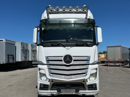 Mercedes-Benz Actros 2545 L 6x2, Retarder, Pritsche, Hiab XS 166 D-4 PRO, E5 - Бордови камион, Камион с кран: снимка 2 Mercedes-Benz Actros 2545 L 6x2, Retarder, Pritsche, Hiab XS 166 D-4 PRO, E5 - Бордови камион, Камион с кран: снимка 2