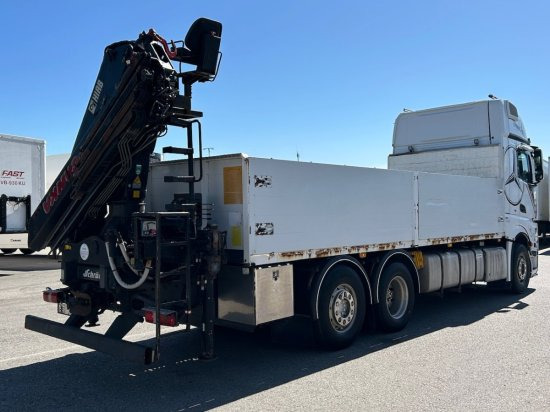 Mercedes-Benz Actros 2545 L 6x2, Retarder, Pritsche, Hiab XS 166 D-4 PRO, E5 - Бордови камион, Камион с кран: снимка 5 Mercedes-Benz Actros 2545 L 6x2, Retarder, Pritsche, Hiab XS 166 D-4 PRO, E5 - Бордови камион, Камион с кран: снимка 5