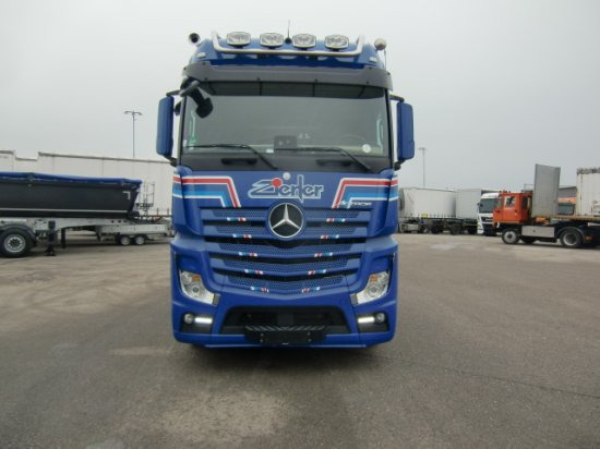 Mercedes-Benz Actros 2653 6x4 Holz Palfinger Kabinenkran - Камион за дърва, Камион с кран: снимка 2 Mercedes-Benz Actros 2653 6x4 Holz Palfinger Kabinenkran - Камион за дърва, Камион с кран: снимка 2