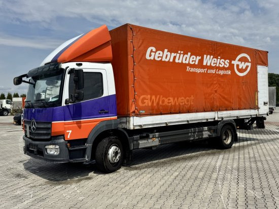 Mercedes-Benz Atego N2 Euro 6 - Камион с брезент: снимка 1 Mercedes-Benz Atego N2 Euro 6 - Камион с брезент: снимка 1