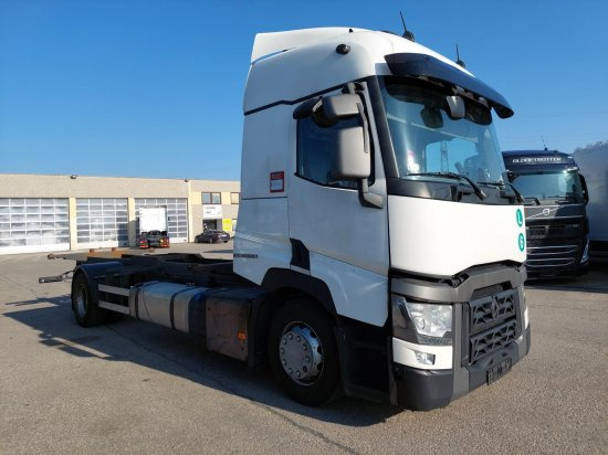 Renault T430 BDF-Wechselfahrgestell, 4x2 LL, EURO6, VEB+ - Контейнеровоз/ Сменна каросерия камион: снимка 3 Renault T430 BDF-Wechselfahrgestell, 4x2 LL, EURO6, VEB+ - Контейнеровоз/ Сменна каросерия камион: снимка 3