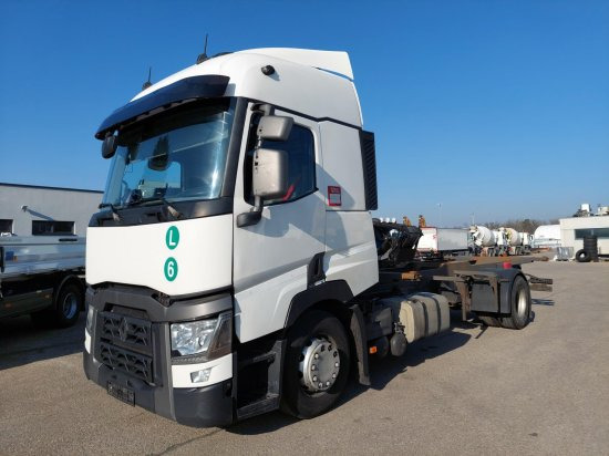 Renault T430 BDF-Wechselfahrgestell, 4x2 LL, EURO6, VEB+ - Контейнеровоз/ Сменна каросерия камион: снимка 1 Renault T430 BDF-Wechselfahrgestell, 4x2 LL, EURO6, VEB+ - Контейнеровоз/ Сменна каросерия камион: снимка 1