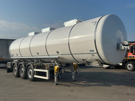 Romex R-31, Lebensmitteltankauflieger 31000l 3 Kammern - Полуремарке цистерна: снимка 1 Romex R-31, Lebensmitteltankauflieger 31000l 3 Kammern - Полуремарке цистерна: снимка 1