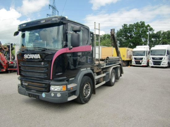 Scania G410 Absetzer, Automatik, E6 6x2 Lenk und Liftachse - Самосвал камион: снимка 1 Scania G410 Absetzer, Automatik, E6 6x2 Lenk und Liftachse - Самосвал камион: снимка 1