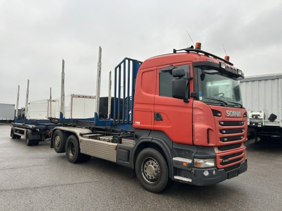 Scania R440 6x2 Abroller, Schalter ,Retarder, E5, lenk,lift Hyva Lift, OHNE AUFBAU - Мултилифт с кука камион, Камион с кран: снимка 1 Scania R440 6x2 Abroller, Schalter ,Retarder, E5, lenk,lift Hyva Lift, OHNE AUFBAU - Мултилифт с кука камион, Камион с кран: снимка 1
