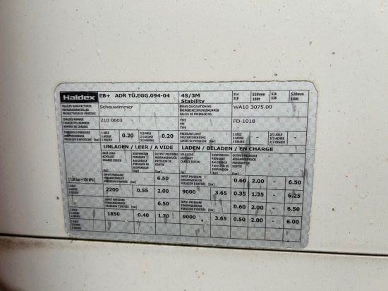 Бордово ремарке/ Платформа Scheuwimmer Baustoffanhänger: снимка 11 Бордово ремарке/ Платформа Scheuwimmer Baustoffanhänger: снимка 11