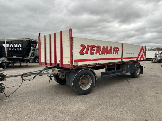 Scheuwimmer Baustoffanhänger - Бордово ремарке/ Платформа: снимка 1 Scheuwimmer Baustoffanhänger - Бордово ремарке/ Платформа: снимка 1