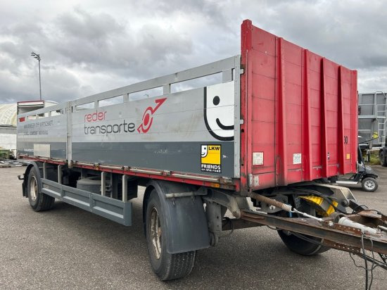 Scheuwimmer Baustoffanhänger - Бордово ремарке/ Платформа: снимка 2 Scheuwimmer Baustoffanhänger - Бордово ремарке/ Платформа: снимка 2