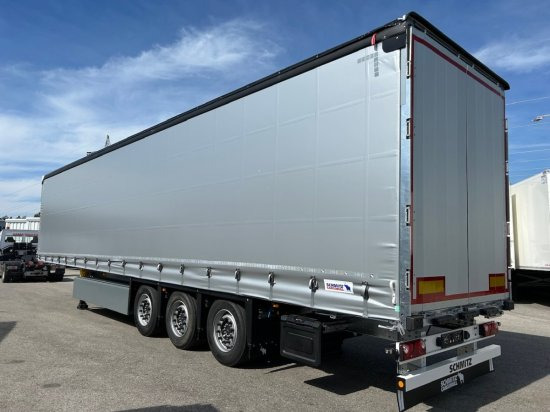 Нови Брезентово полуремарке Schmitz SCS 24L, Varios, Edscha-Verdeck, Liftachse: снимка 6