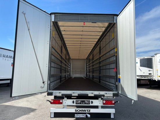 Нови Брезентово полуремарке Schmitz SCS 24L, Varios, Edscha-Verdeck, Liftachse: снимка 13