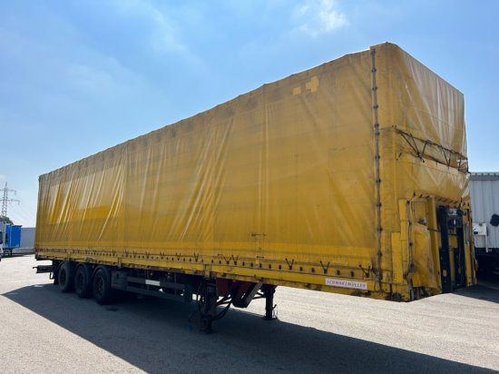 Schwarzmüller Spezialauflieger Schräglader, Coilmulde mehrere Einheiten verfügbar - Брезентово полуремарке: снимка 3 Schwarzmüller Spezialauflieger Schräglader, Coilmulde mehrere Einheiten verfügbar - Брезентово полуремарке: снимка 3