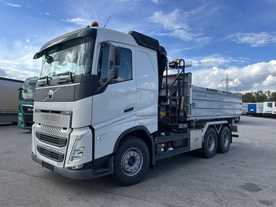 Volvo FH 500 3-Seiten Meiller Kipper mit Palfinger PK22002EH, Retarder, - Самосвал камион: снимка 1 Volvo FH 500 3-Seiten Meiller Kipper mit Palfinger PK22002EH, Retarder, - Самосвал камион: снимка 1