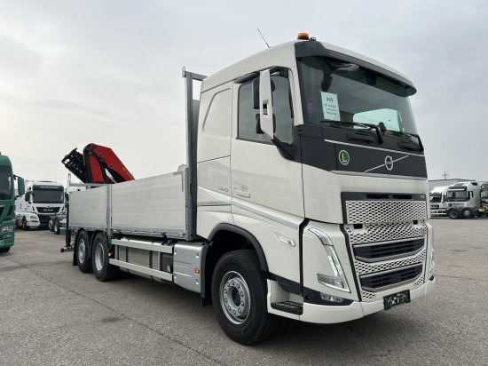 Volvo FH 500 6X2 Euro6, Retarder, Pritsche, Palfinger PK22002-EH - Бордови камион, Камион с кран: снимка 3 Volvo FH 500 6X2 Euro6, Retarder, Pritsche, Palfinger PK22002-EH - Бордови камион, Камион с кран: снимка 3