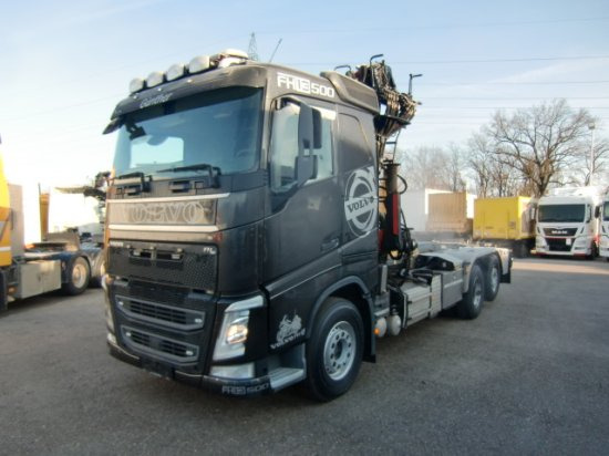 Volvo FH 500 6x2, Schrottkran, Waage, E6, Liftachse - Мултилифт с кука камион, Камион с кран: снимка 1 Volvo FH 500 6x2, Schrottkran, Waage, E6, Liftachse - Мултилифт с кука камион, Камион с кран: снимка 1
