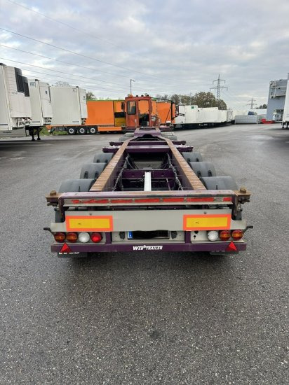 Web Trailer LPRS24 Heckschieber 1x20 ft 2x20 ft 1x40 ft 3 Stück - Контейнеровоз/ Сменна каросерия полуремарке: снимка 5 Web Trailer LPRS24 Heckschieber 1x20 ft 2x20 ft 1x40 ft 3 Stück - Контейнеровоз/ Сменна каросерия полуремарке: снимка 5