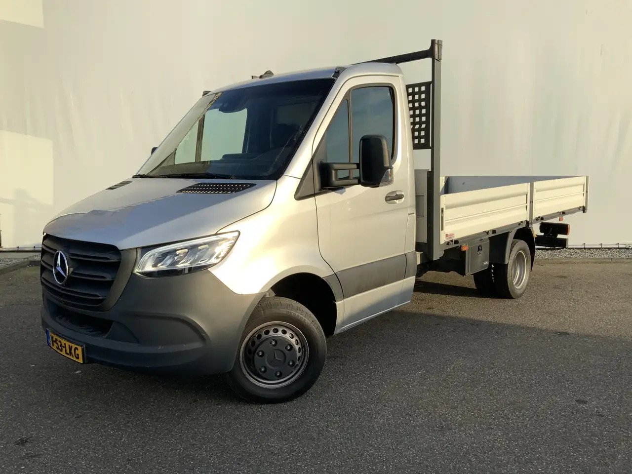 Mercedes-Benz Sprinter 519 1.9 CDI L2 RWD Pick Up Automaat Airco Cruise N - Бордови бус: снимка 1 Mercedes-Benz Sprinter 519 1.9 CDI L2 RWD Pick Up Automaat Airco Cruise N - Бордови бус: снимка 1