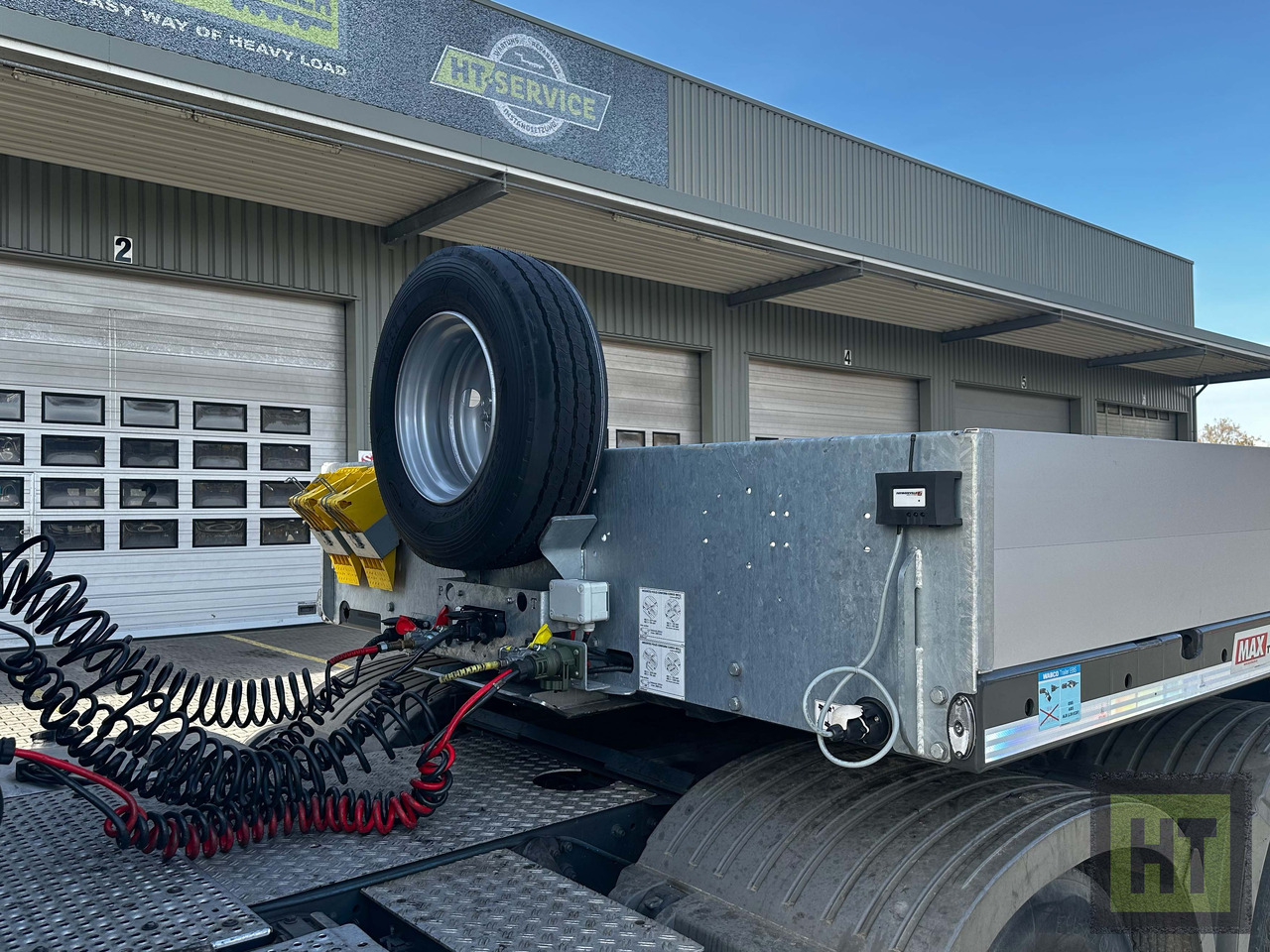 Faymonville MAX Trailer 2-Achs-Tele-Semi-Sattelauflieger-zwangsgelenkt - Нискорамна площадка полуремарке: снимка 3 Faymonville MAX Trailer 2-Achs-Tele-Semi-Sattelauflieger-zwangsgelenkt - Нискорамна площадка полуремарке: снимка 3