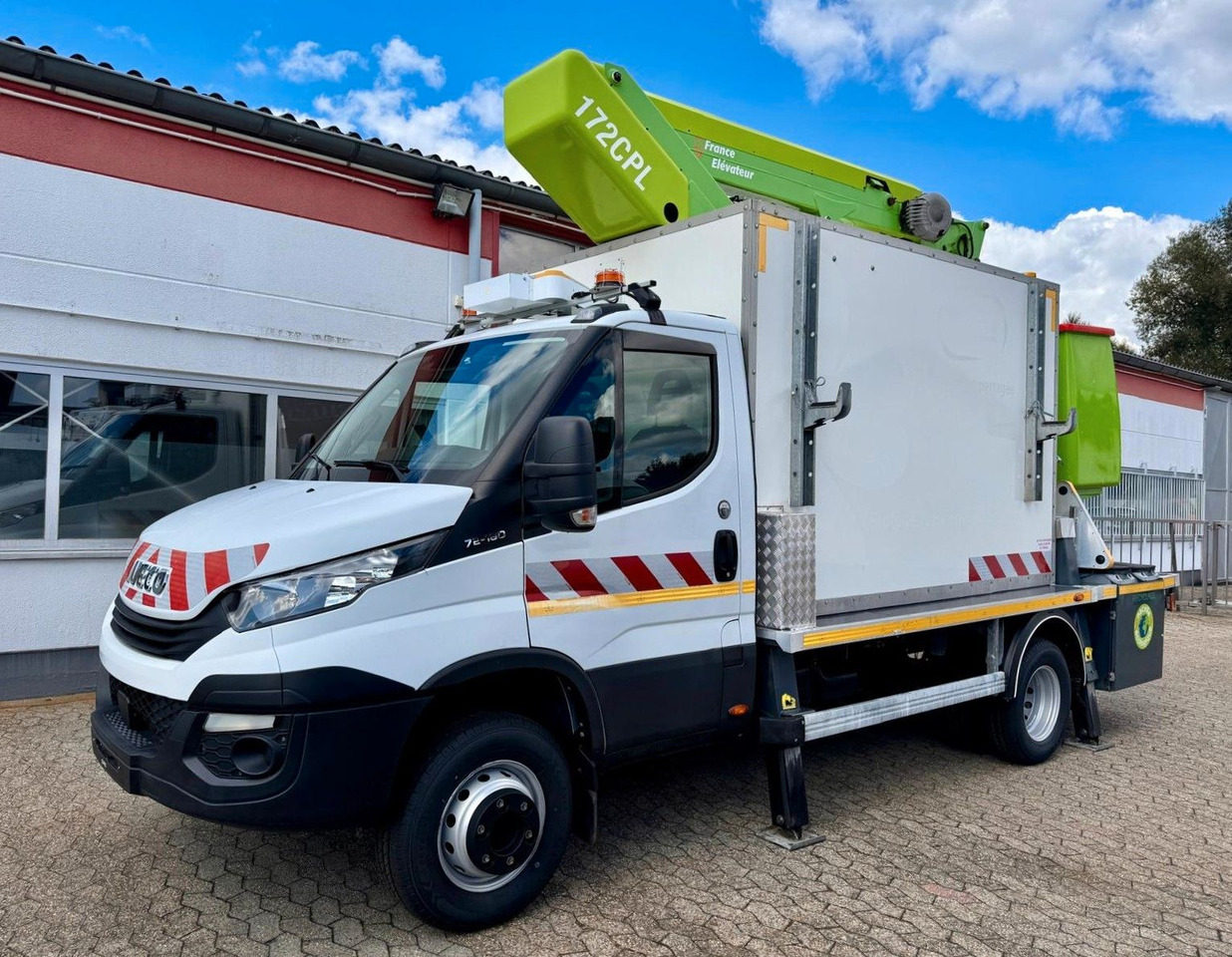 Iveco 70C18 Hubarbeitsbühne France Elevateur 172 CPL - Автовишка: снимка 1 Iveco 70C18 Hubarbeitsbühne France Elevateur 172 CPL - Автовишка: снимка 1