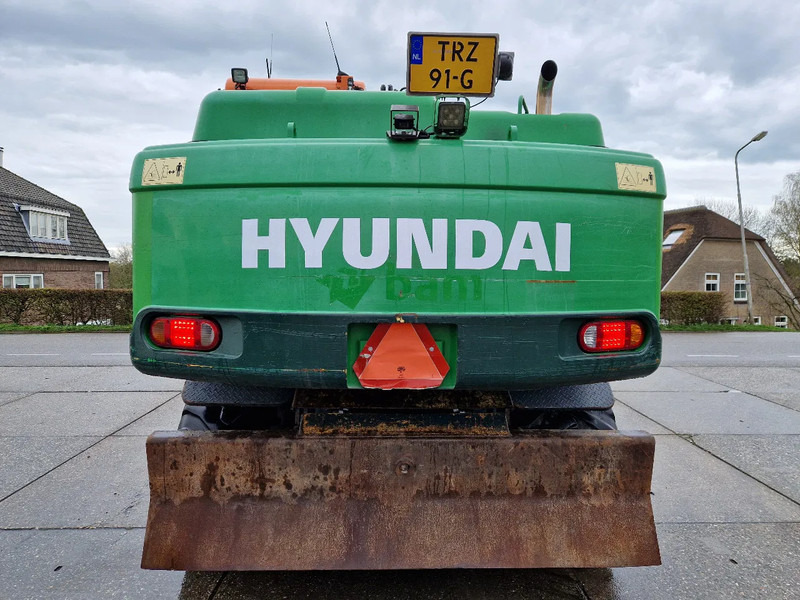 Hyundai Robex 160W-9A met 6-cilinder Cummins motor - Колесен багер: снимка 3 Hyundai Robex 160W-9A met 6-cilinder Cummins motor - Колесен багер: снимка 3