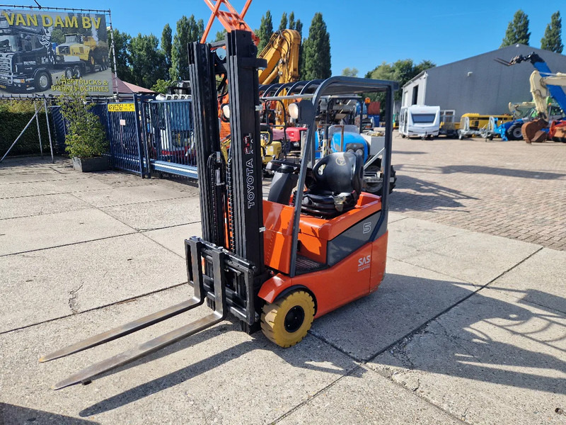 Toyota 1500 kg. elektrisch hefhoogte 5.00m. - Електрокар: снимка 2 Toyota 1500 kg. elektrisch hefhoogte 5.00m. - Електрокар: снимка 2