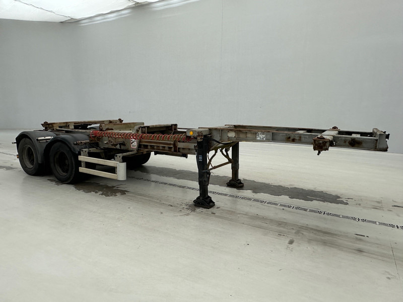 ASCA Bi-train skelet 20 ft* - Контейнеровоз/ Сменна каросерия полуремарке: снимка 3 ASCA Bi-train skelet 20 ft* - Контейнеровоз/ Сменна каросерия полуремарке: снимка 3