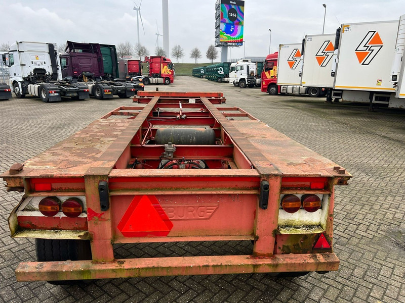 Burg 20 ft skelet - Контейнеровоз/ Сменна каросерия полуремарке: снимка 5 Burg 20 ft skelet - Контейнеровоз/ Сменна каросерия полуремарке: снимка 5