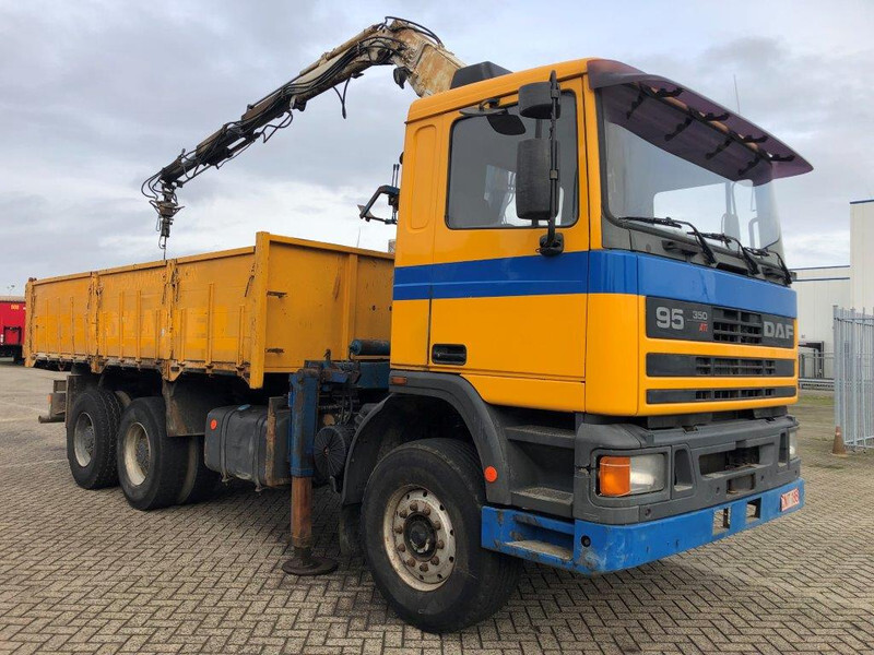 Самосвал камион, Камион с кран DAF 95.350 ATi - 6x4: снимка 11 Самосвал камион, Камион с кран DAF 95.350 ATi - 6x4: снимка 11