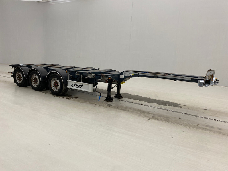 Fliegl Polyvalent skelet 2 x 20-30-40-45 ft - Контейнеровоз/ Сменна каросерия полуремарке: снимка 2 Fliegl Polyvalent skelet 2 x 20-30-40-45 ft - Контейнеровоз/ Сменна каросерия полуремарке: снимка 2