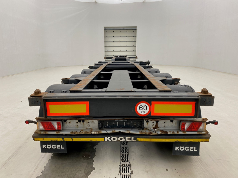 Kögel Polyvalent skelet 20-30-40 ft - Контейнеровоз/ Сменна каросерия полуремарке: снимка 4 Kögel Polyvalent skelet 20-30-40 ft - Контейнеровоз/ Сменна каросерия полуремарке: снимка 4