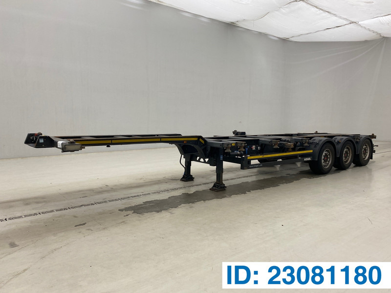 Kögel Polyvalent skelet 20-30-40 ft - Контейнеровоз/ Сменна каросерия полуремарке: снимка 1 Kögel Polyvalent skelet 20-30-40 ft - Контейнеровоз/ Сменна каросерия полуремарке: снимка 1