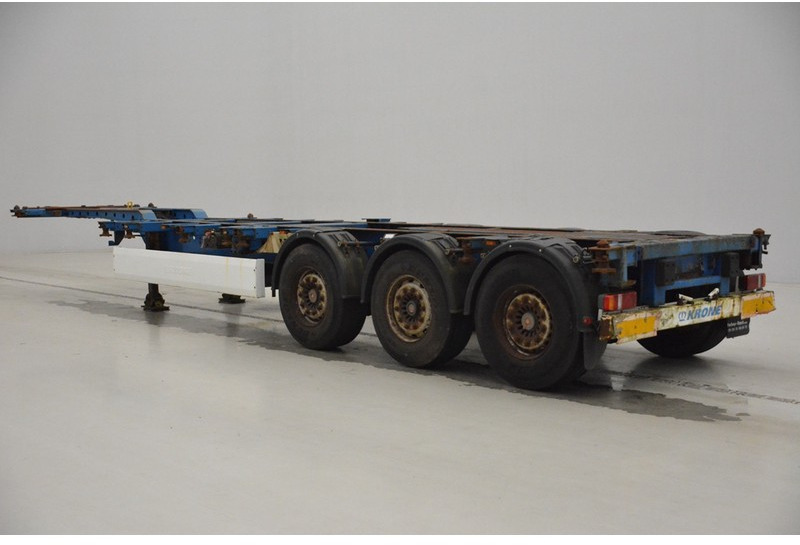 Контейнеровоз/ Сменна каросерия полуремарке Krone Polyvalent skelet 20-30-40-45 ft: снимка 16
