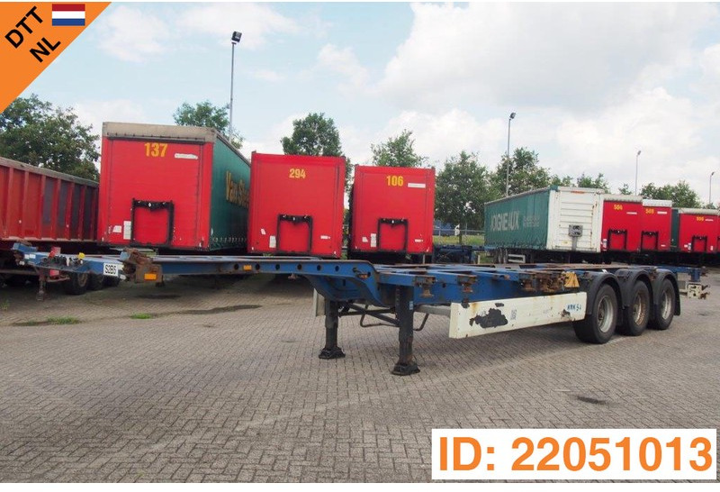Krone Polyvalent skelet 20-30-40-45 ft - Контейнеровоз/ Сменна каросерия полуремарке: снимка 1 Krone Polyvalent skelet 20-30-40-45 ft - Контейнеровоз/ Сменна каросерия полуремарке: снимка 1